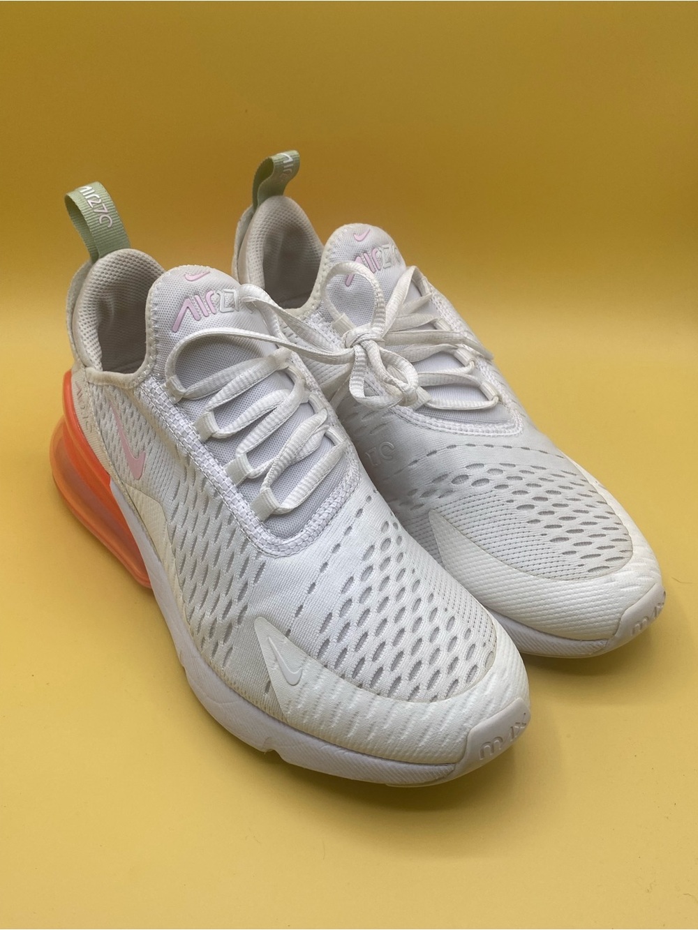 Nike Air Max 270 White Peach